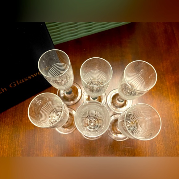 SALE Fine Polish Glassware Set of 6 - Picture 4 of 7